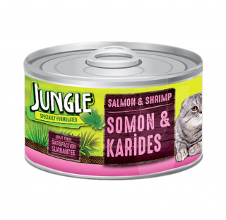 Jungle Somon ve Karidesli 85 gr Kedi Maması kullananlar yorumlar
